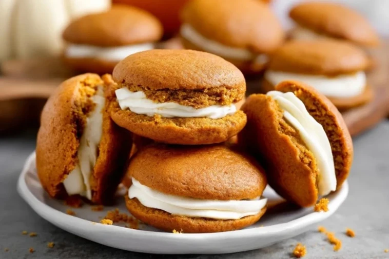 Biscuits whoopie à la citrouille et au sirop d'érable -1 (1)