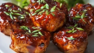 Bouchées de poulet désossé au BBQ savoureux -1 (1)