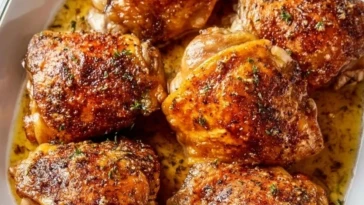 Cuisses de poulet croustillantes et juteuses au four 1