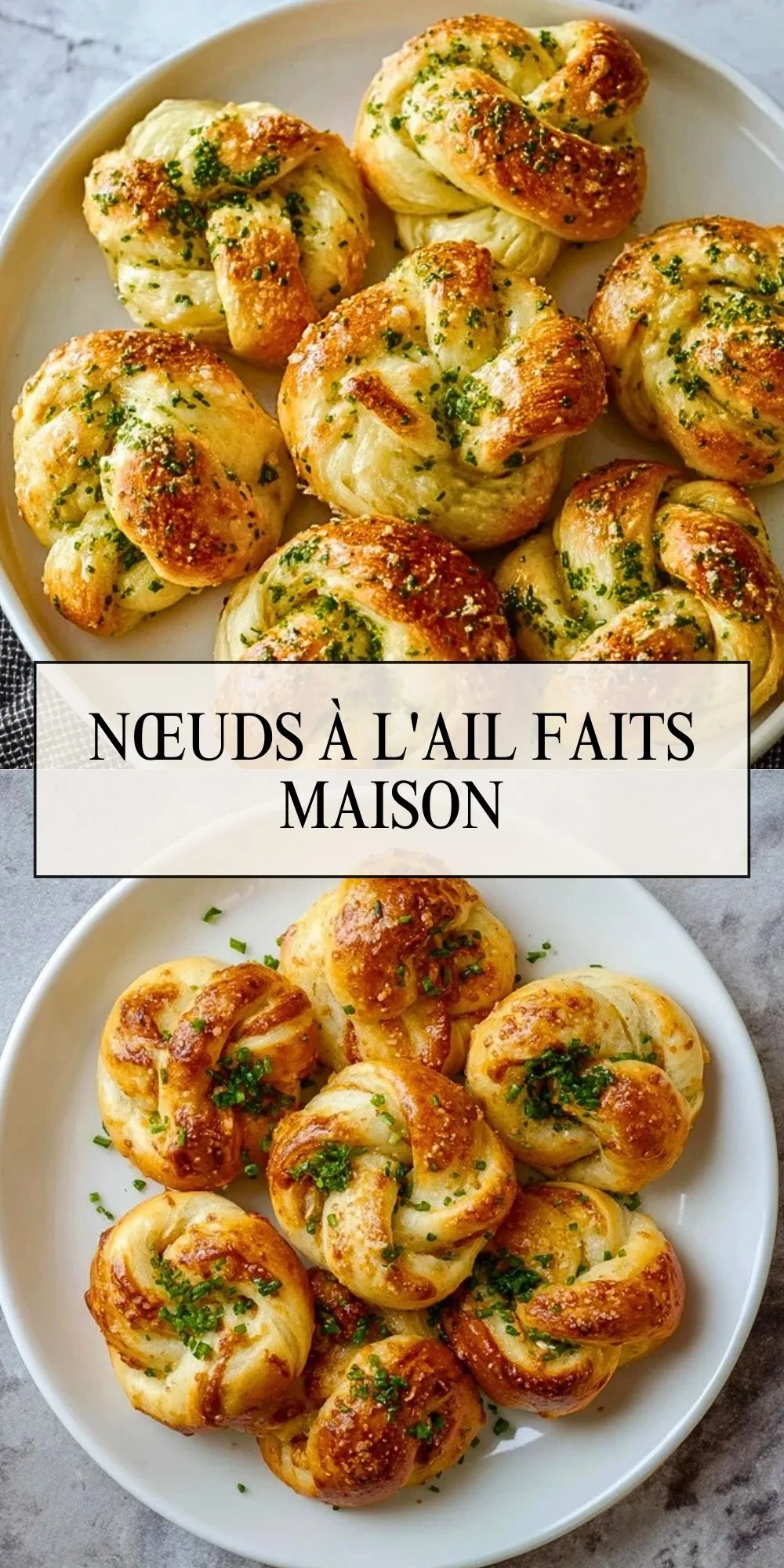 Nœuds à l'ail faits maison - Pin 1