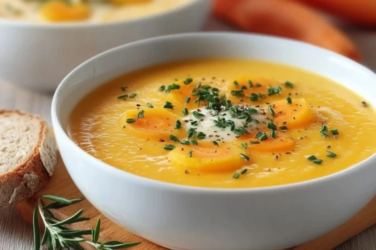 Soupe de carottes et pommes de terre- 1