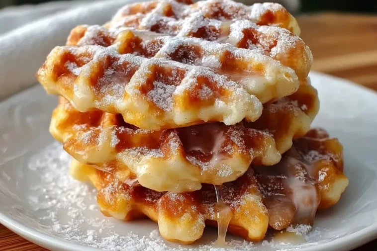 Beignets De Pomme En Gaufre - 1