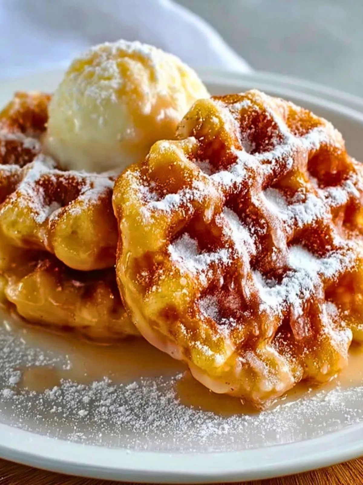 Beignets De Pomme En Gaufre - 2