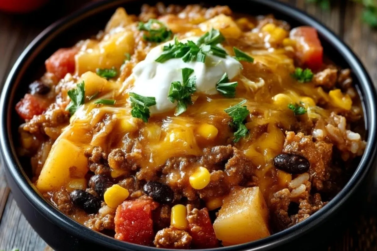 Casserole de Cowboy à la Mijoteuse - 1