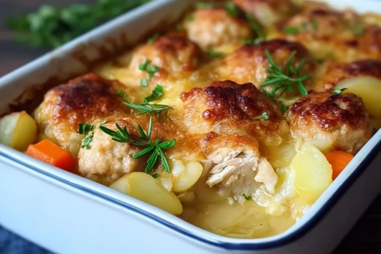Casserole De Poulet Et Boulettes - 1