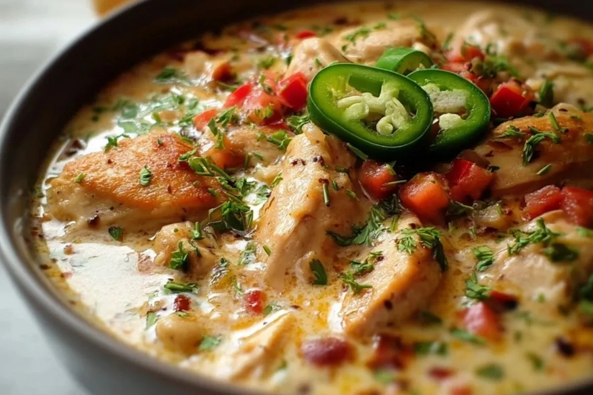 Chili Blanc Au Poulet Crémeux - 1