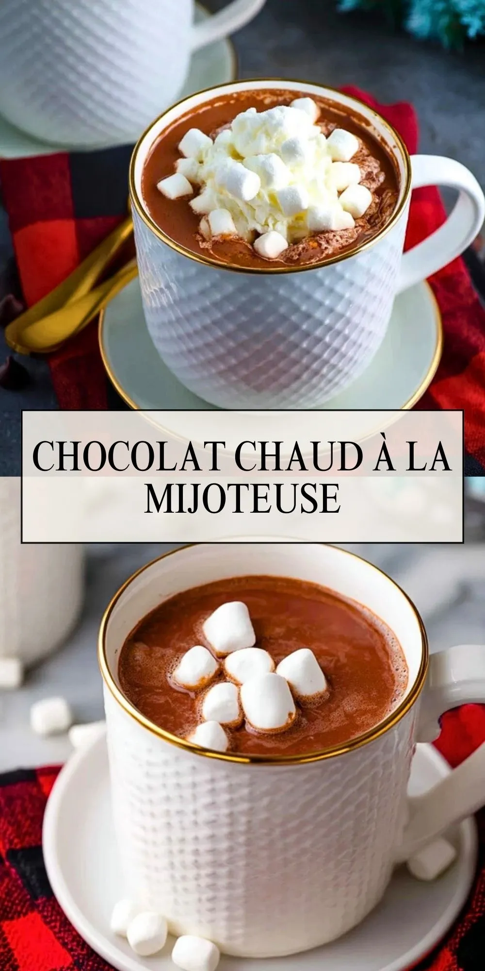 Chocolat Chaud à la Mijoteuse - Pin 1