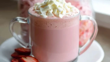 Chocolat Chaud Fraise - 1