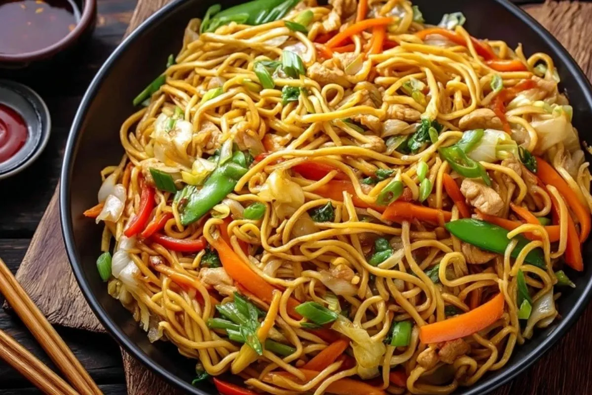 Chow Mein Avec La Meilleure Sauce Chow Mein - 1