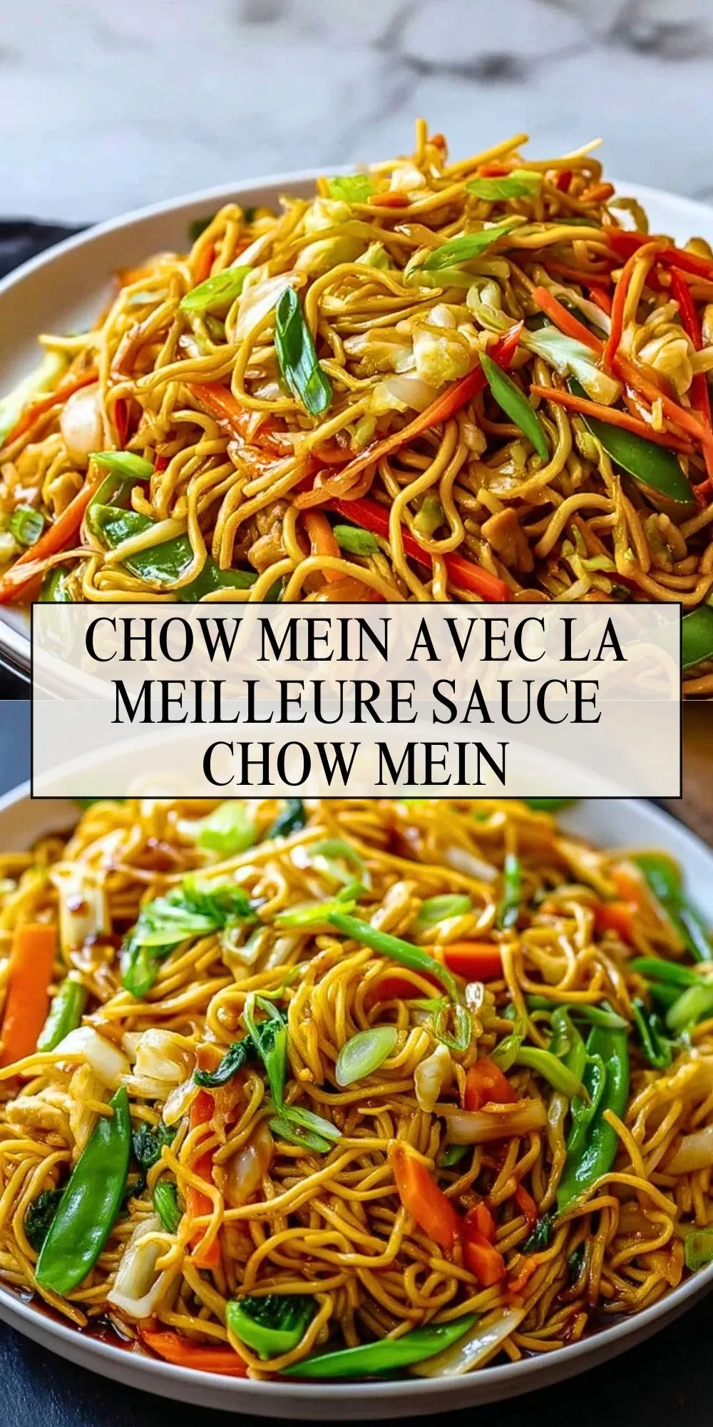 Chow Mein Avec La Meilleure Sauce Chow Mein - Pin 1