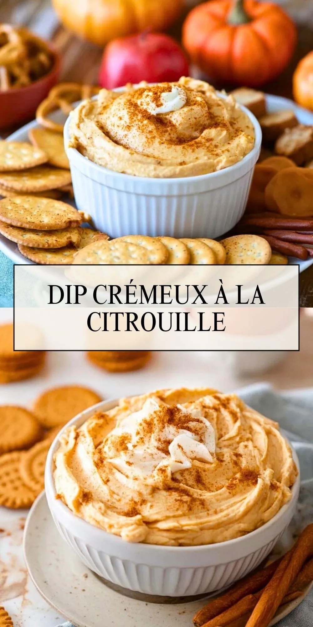 Dip Crémeux à la Citrouille - Pin 1
