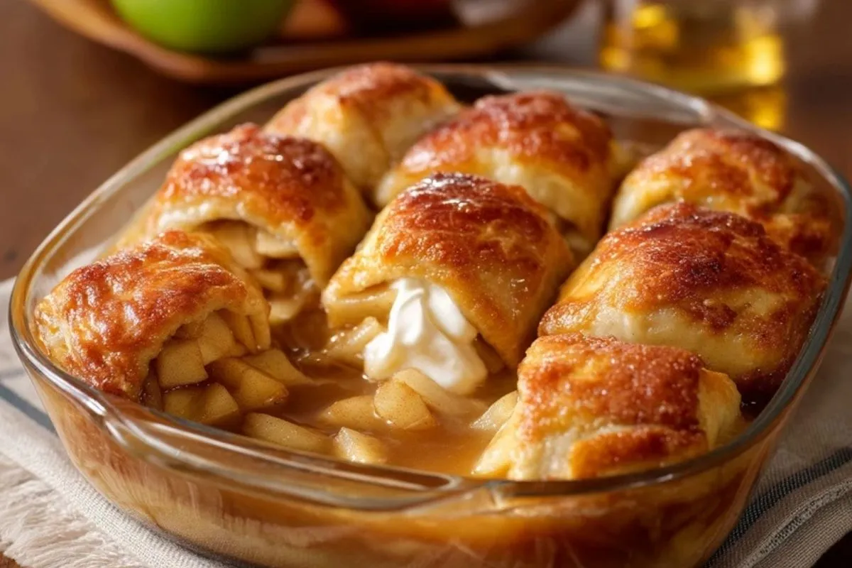 Dumplings Aux Pommes En Pâte Feuilletée- 1