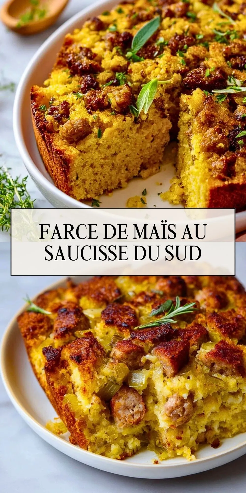 Farce de Maïs au Saucisse du Sud- Pin 1