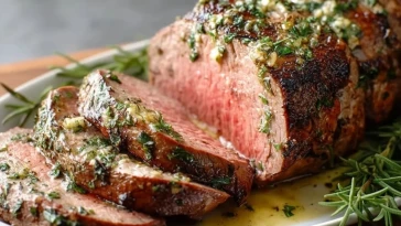 Filet De Bœuf Aux Herbes Et Beurre À LAil - 1