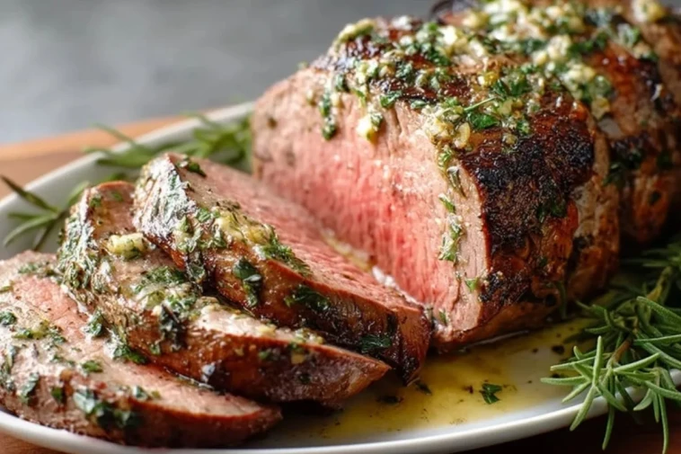 Filet De Bœuf Aux Herbes Et Beurre À LAil - 1