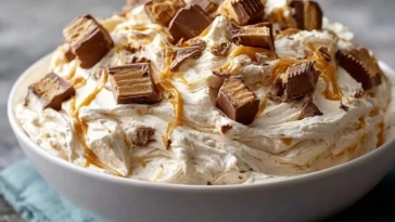 Fluff Au Beurre De Cacahuète Et Chocolat - 1 (1)