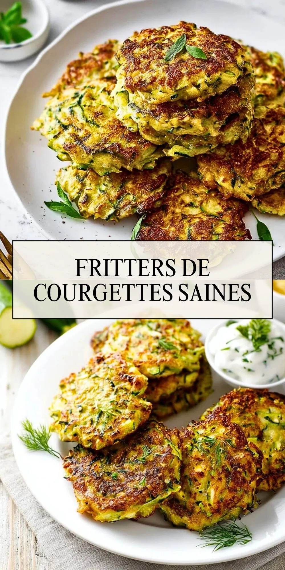 Fritters De Courgettes Saines - Pin 1 (1)