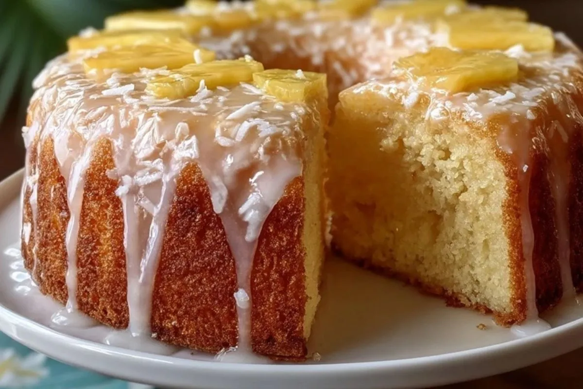 Gâteau Au Pound Cake À La Piña Colada - 1