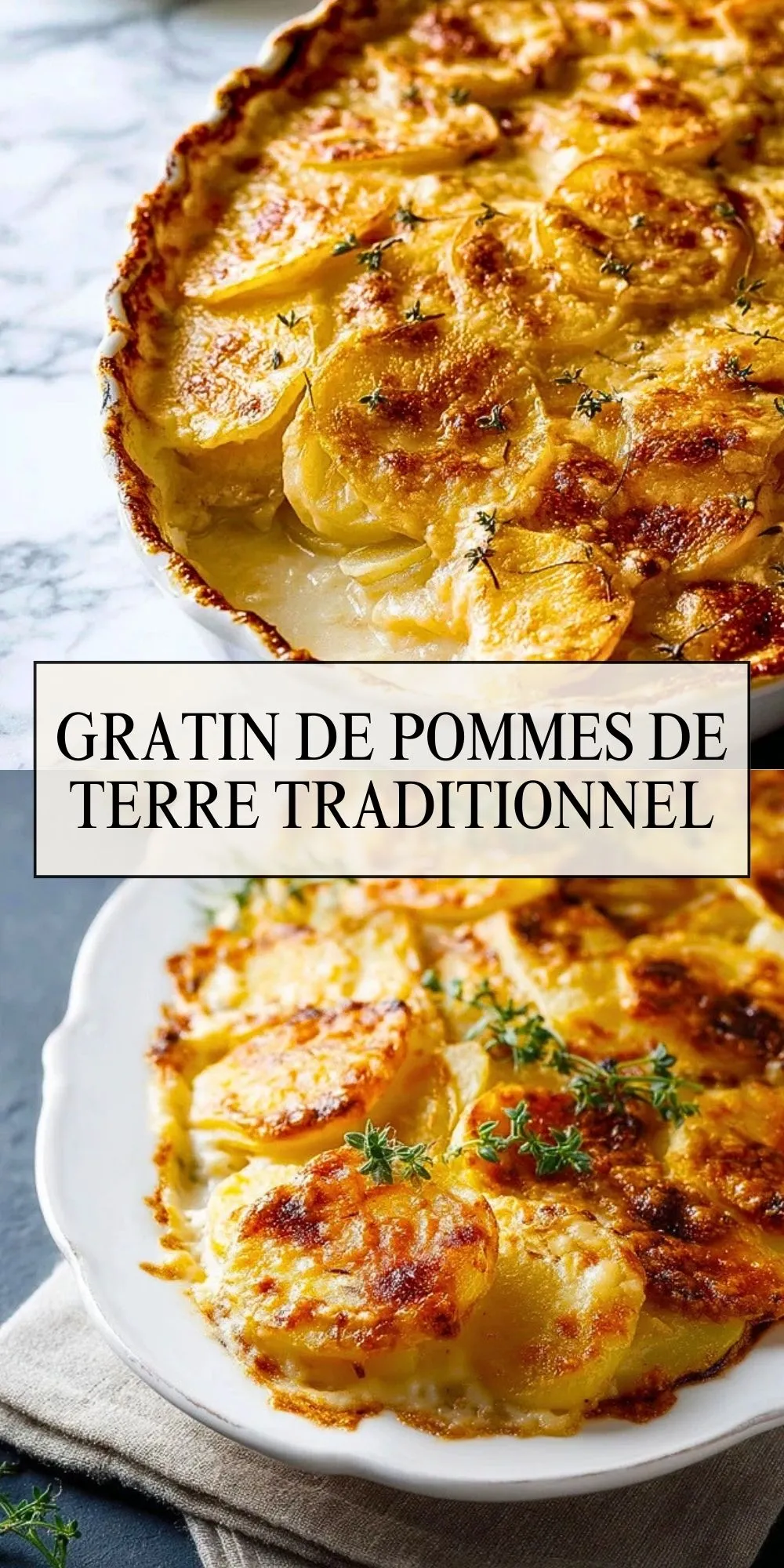 Gratin De Pommes De Terre Traditionnel- Pin 1