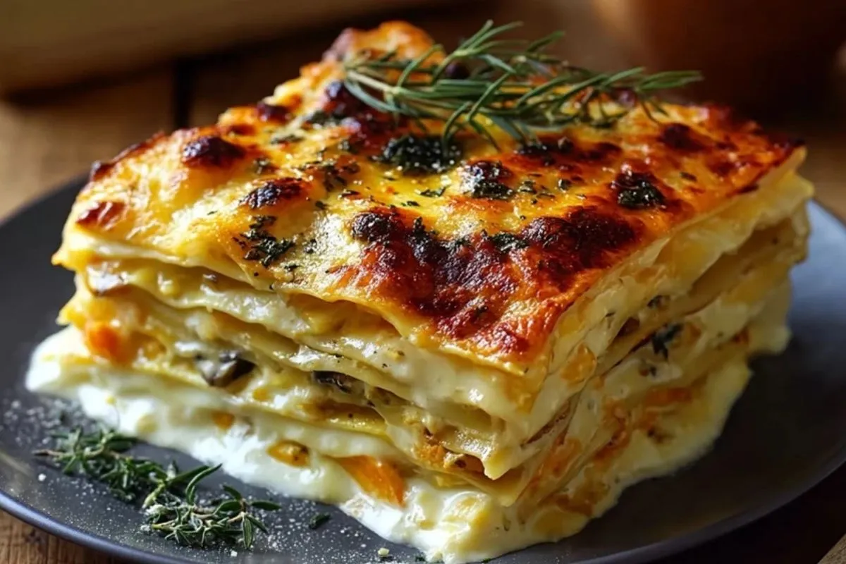 Lasagne Blanche Légumière Garnie - 1