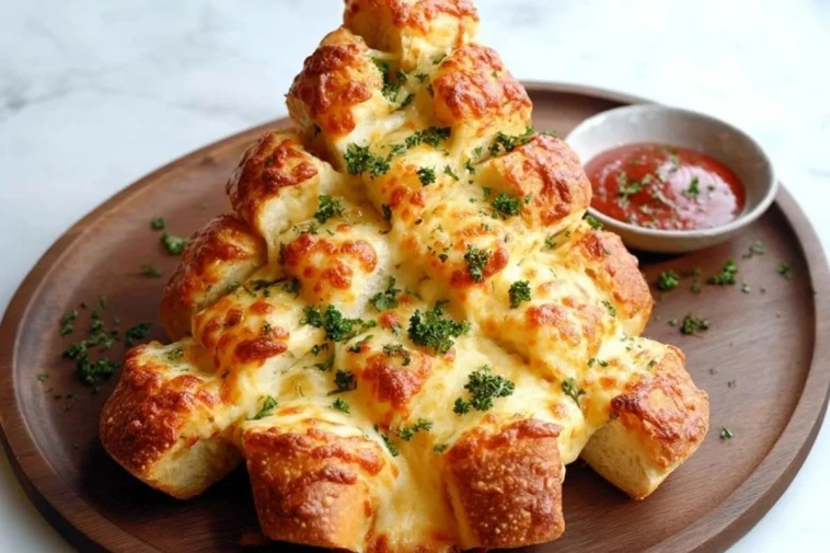 Pain Au Fromage En Arbre De Noël - 1