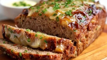 Pain De Viande Aux Oignons Français Irrésistible - 1