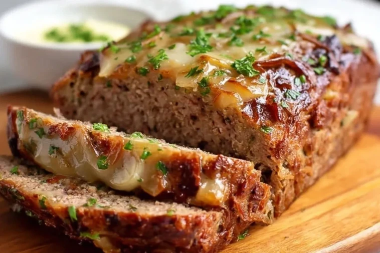 Pain De Viande Aux Oignons Français Irrésistible - 1