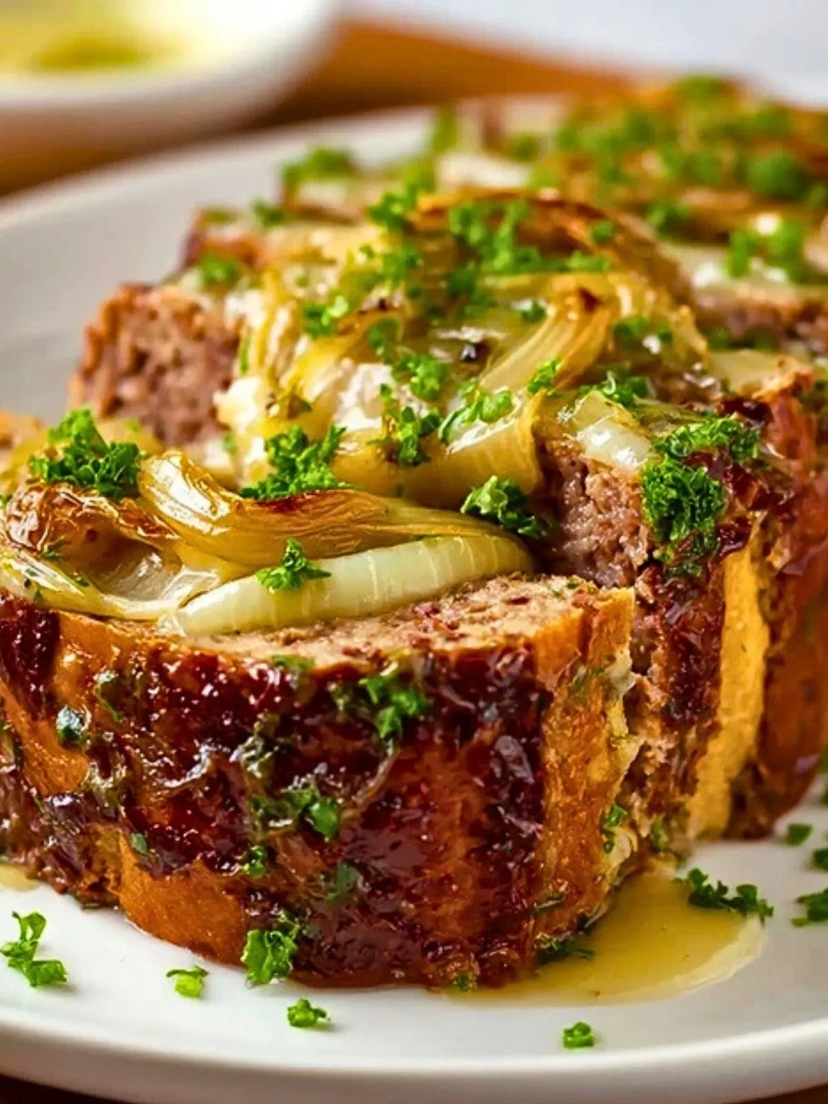 Pain De Viande Aux Oignons Français Irrésistible - 2