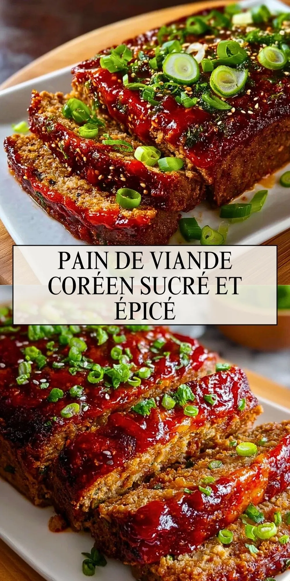 Pain De Viande Coréen Sucré Et Épicé - Pin 1