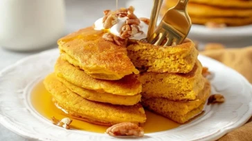 Pancakes moelleux à la citrouille - 1