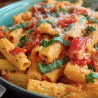 Pasta À La Tomate Et Ricotta - 1