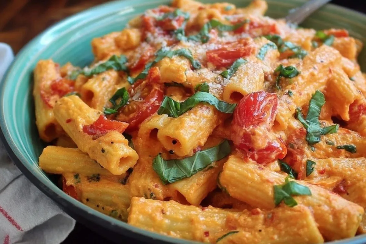 Pasta À La Tomate Et Ricotta - 1