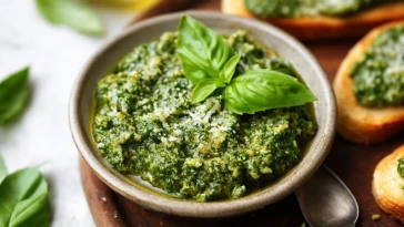 Pesto Au Basilic Facile 1
