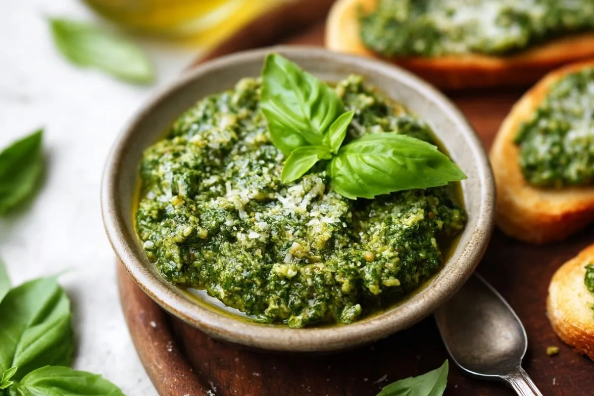 Pesto Au Basilic Facile 1