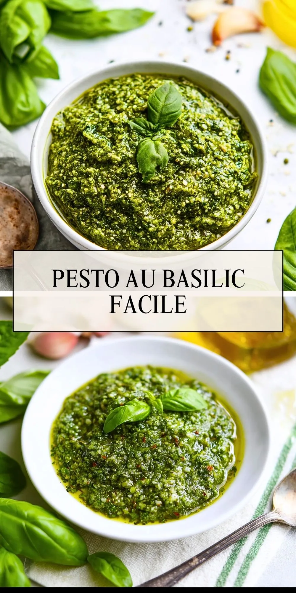 Pesto Au Basilic Facile - Pin 1