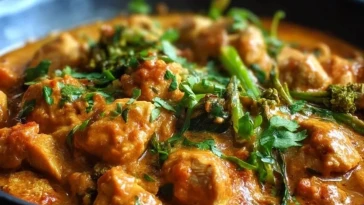 Poulet Au Curry De Coco - 1