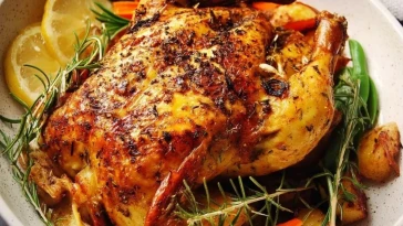 Poulet Entier à la Friteuse à Air- 1