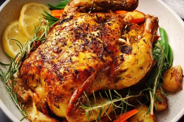 Poulet Entier à la Friteuse à Air- 1