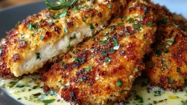 Poulet Parmesan Croustillant - 1