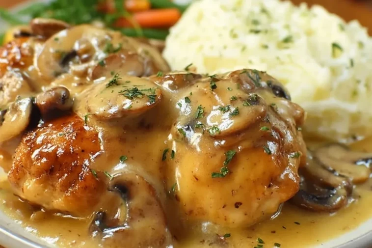 Poulet Texan Sauté Avec Sauce Crémeuse - 1
