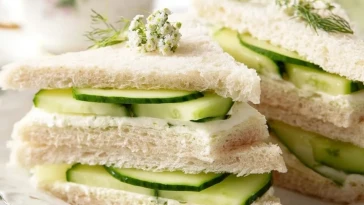 Sandwiches Au Concombre - 1