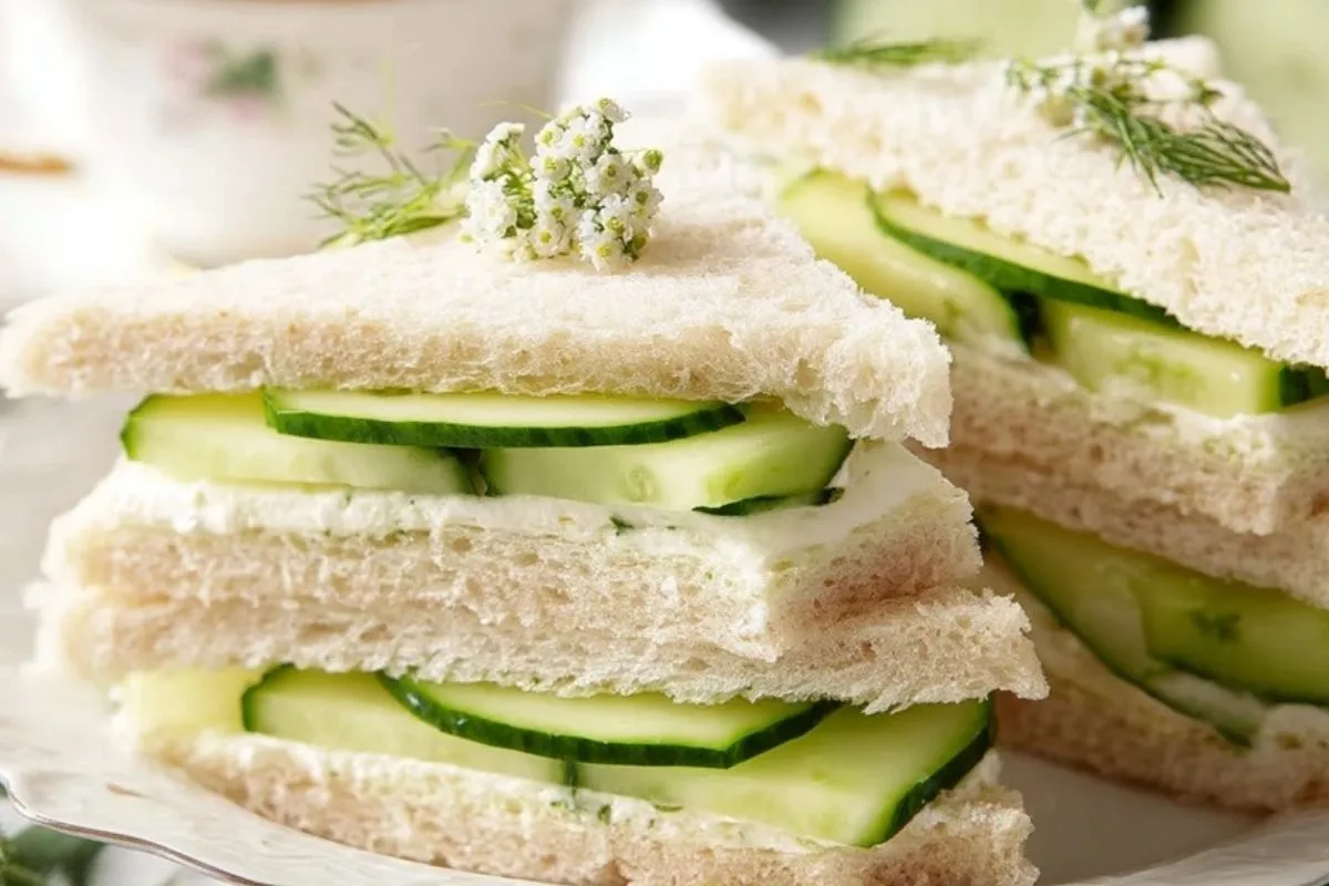 Sandwiches Au Concombre - 1