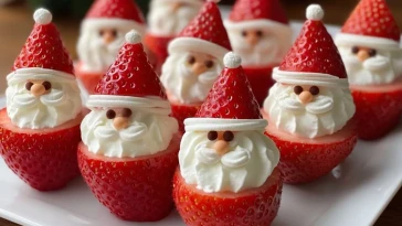 Santas En Fraise Sans Cuisson - 1