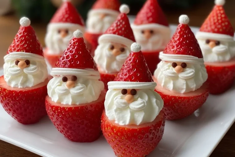 Santas En Fraise Sans Cuisson - 1