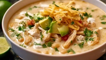 Soupe Crémeuse Aux Enchiladas De Poulet Blanc - 1