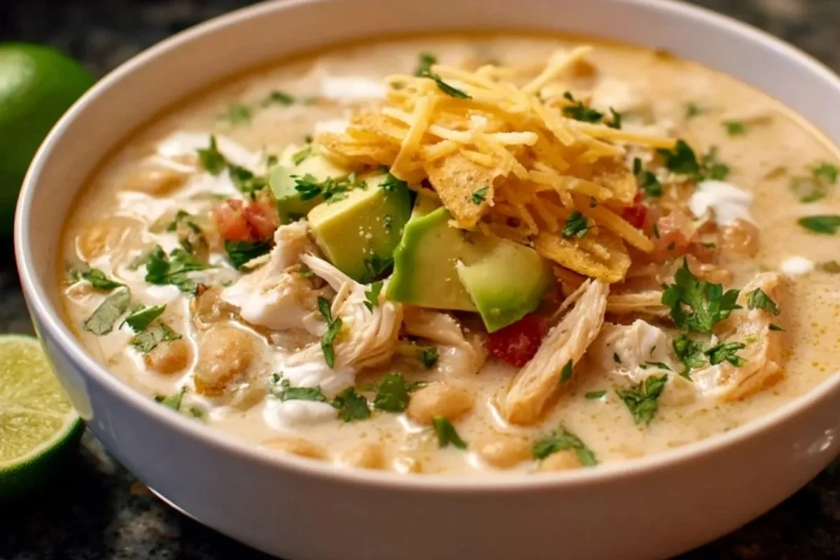 Soupe Crémeuse Aux Enchiladas De Poulet Blanc - 1