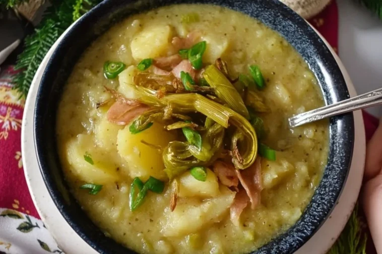 Soupe de pommes de terre et poireaux - 1