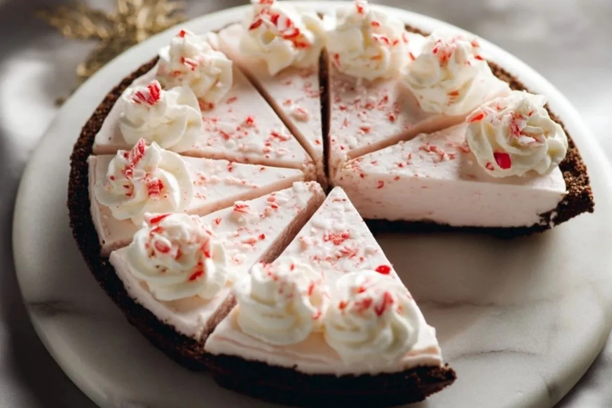 Tarte à la Menthe Poivrée de Noël - 1