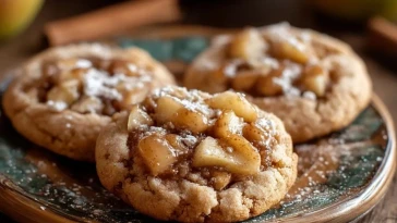 Biscuits Aux Pommes Et À La Cannelle