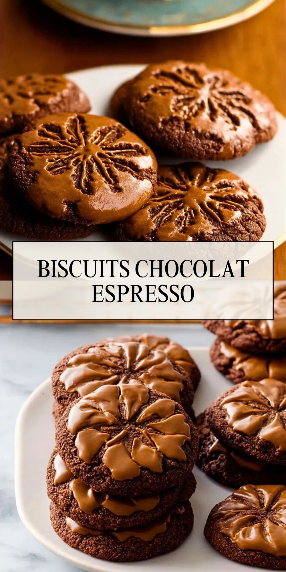 Biscuits Chocolat Espresso- Pin 1